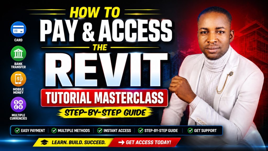 How to Make Payment and Gain Access to Revit Tutorial Masterclass